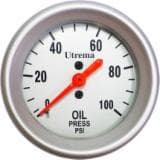 Utrema Mechanical Oil Pressure Gauge 2-1-16